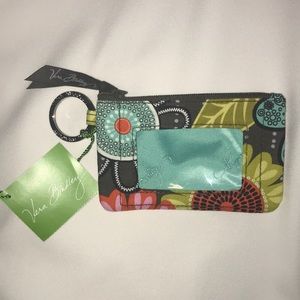 New Vera Bradley Zip ID Case